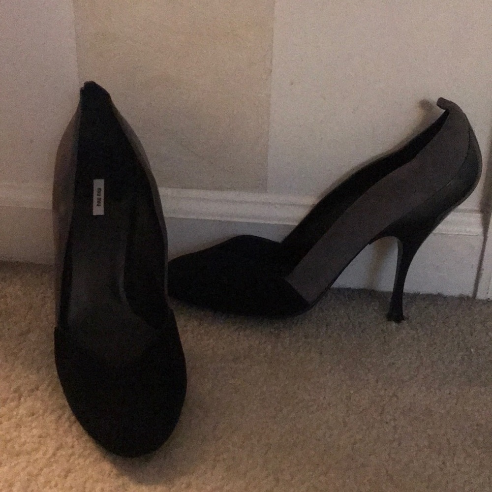 Miu Miu ombré heels